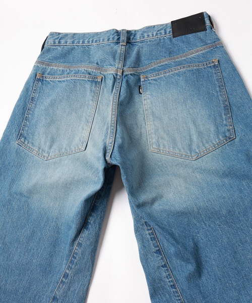 JieDa（ジエダ） ワイドパンツ ジーンズ USED 3D WORK DENIM (NEW WASH