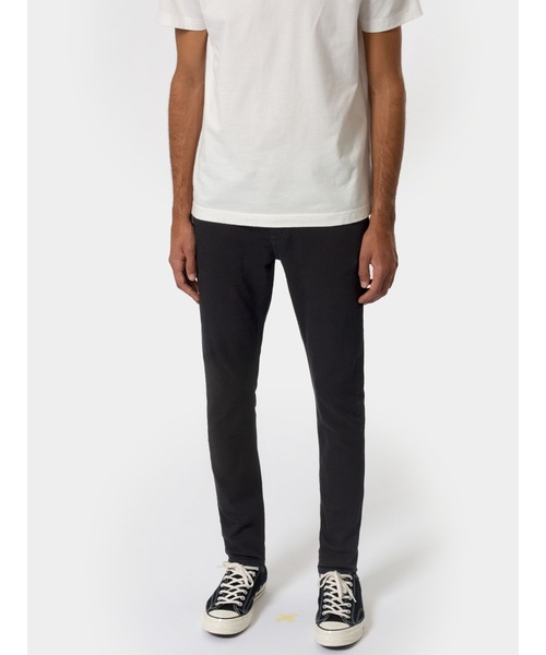 Nudie Jeans（ヌーディージーンズ） ジーンズ Skinny Lin Black Black 