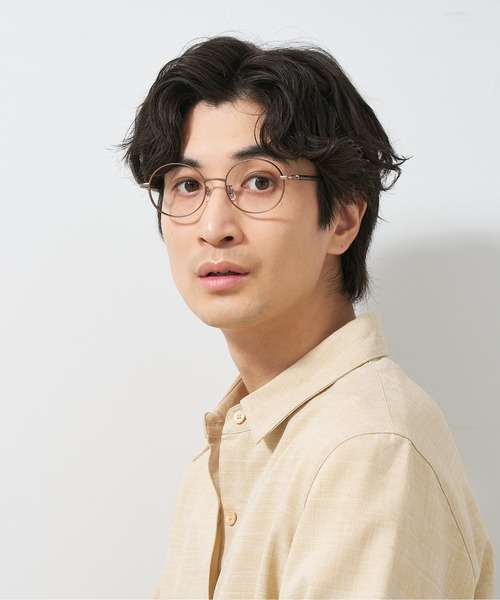 伊達メガネ メガネ 眼鏡 ラウンド型 メガネ｜メタル｜軽量｜伊達メガネ｜ビジネス｜ユニセックス｜Zoff｜UNITED ARROWS レディース メン | UNITED ARROWS | 14