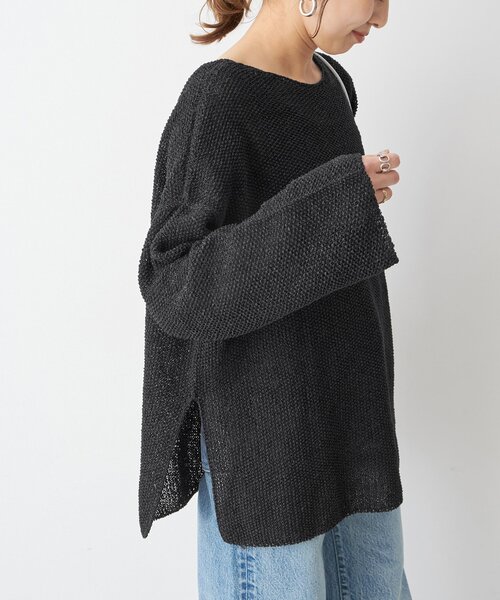 「Spick & Span」 長袖ニット - ホワイト レディース Spick＆Span 「Spick & Span」 長袖ニット - ホワイト