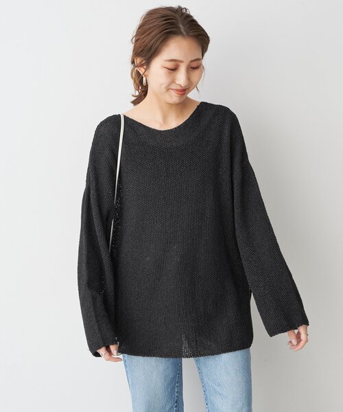 「Spick & Span」 長袖ニット - ホワイト レディース Spick＆Span 「Spick & Span」 長袖ニット - ホワイト