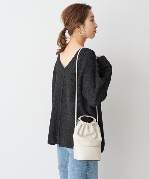 「Spick & Span」 長袖ニット - ホワイト レディース Spick＆Span 「Spick & Span」 長袖ニット - ホワイト