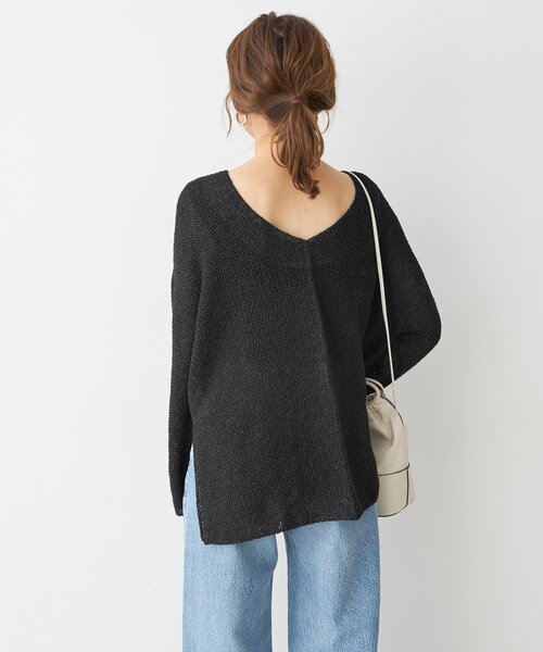 「Spick & Span」 長袖ニット - ホワイト レディース Spick＆Span 「Spick & Span」 長袖ニット - ホワイト