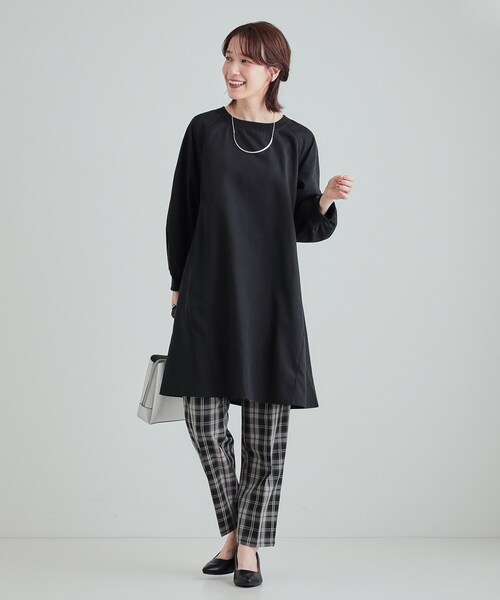 SHOO・LA・RUE チュニック 「洗える」大人の女性が上品に着