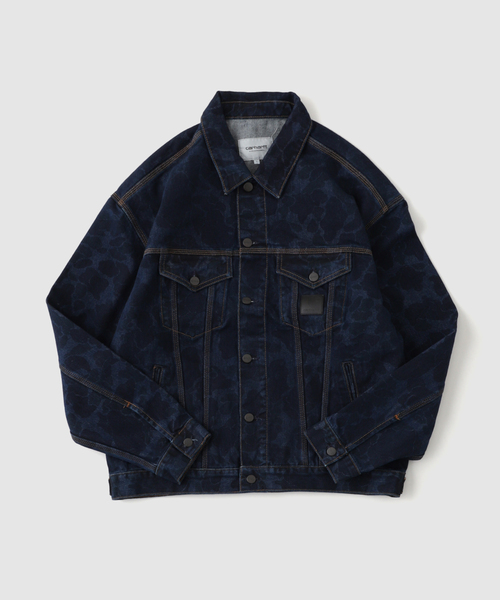 ジャケット・アウター Carhartt WIP HELSTON JACKET CARHARTT HELSTON JACKET Black stone washed （カーハート