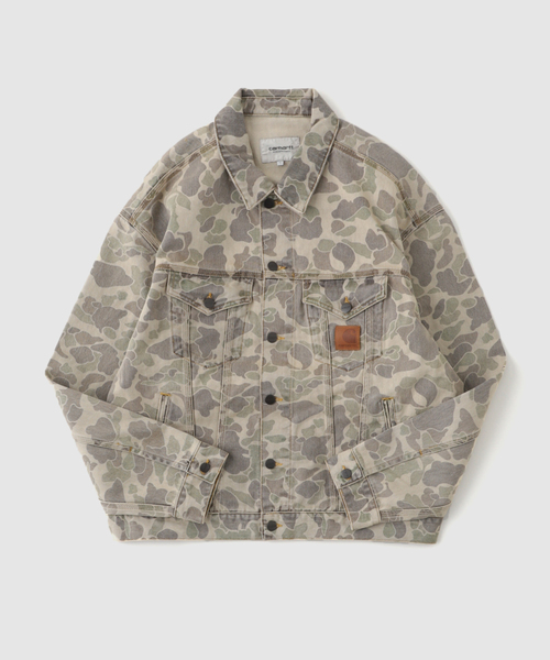 ジャケット・アウター Carhartt WIP HELSTON JACKET CARHARTT HELSTON JACKET Black stone washed （カーハート