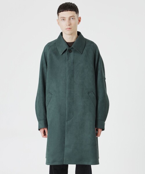 LOVELESS（ラブレス） ステンカラーコート コート スエードライク