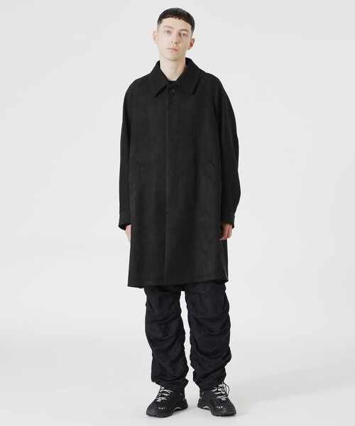 LOVELESS（ラブレス） ステンカラーコート コート スエードライク
