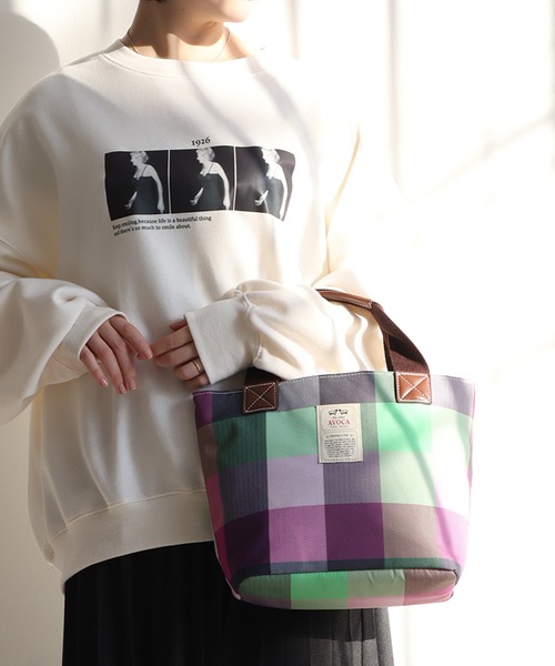 【国内発送】 AVOCA レディース ハンドバッグ AVOCA トートバッグ 「AVOCA/アヴォカ」カラートートバッグ