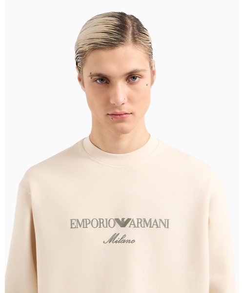 EMPOLIO ARMANI エンポリオアルマーニ　ロゴスウェット　L EMPORIO ARMANI トレーナー スウェット 「エンポリオ アルマーニ