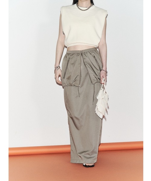 rosarymoon basic 2wayロングスカート BASIC~ 2way Long Skirt - ROSARYMOON OFFICIAL WEB STORE
