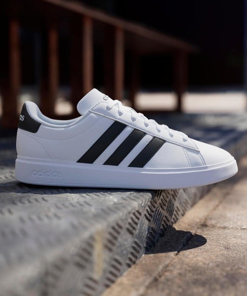 【クラシックな一品】adidas Grand Court 2.0 スニーカー 27.1 adidas アディダス スニーカー メンズ ユニセックス グランド