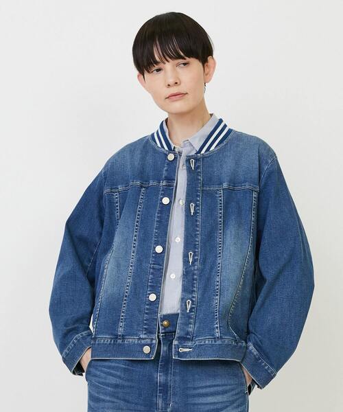 フラボア デニム　ジャケット　サイズM FRAPBOIS デニムジャケット gジャン ムーブデニム ジャケット