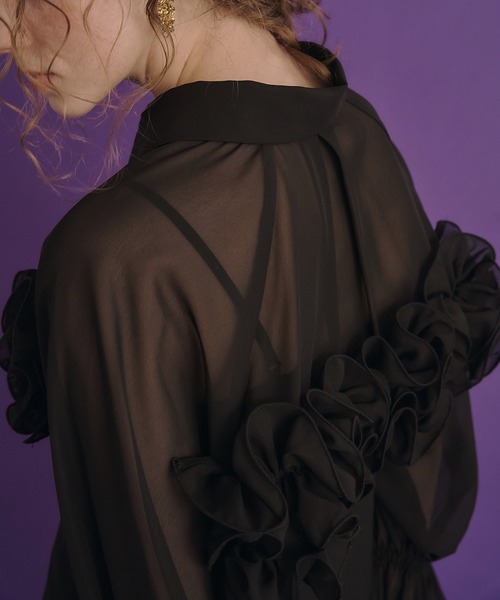 et.UNiVER ドレス Frill shirt layered dress : ZOZOTOWN Yahoo