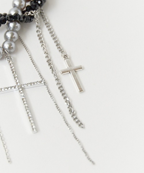 Chick ネックレス Cross Motif Necklace / クロスモチーフネックレス