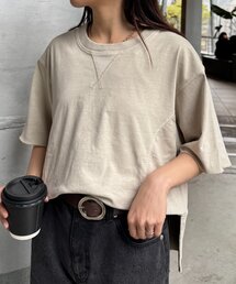 tシャツ 「すっきり見え」クロップド丈ピグメントTee レディース｜ZOZOTOWN Yahoo!店
