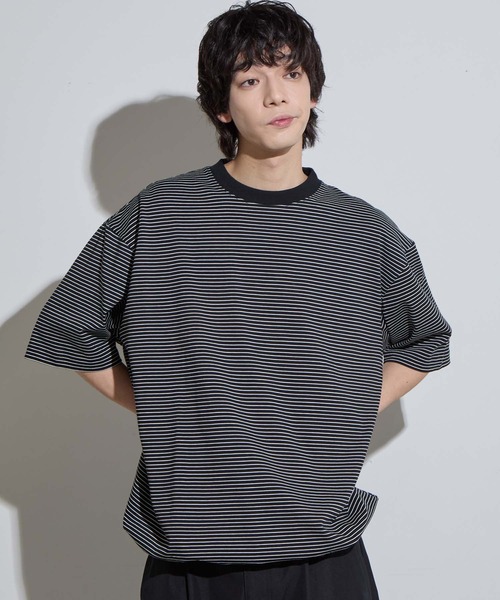 SLICK（スリック） tシャツ 「SLICK/スリック」Micro Border
