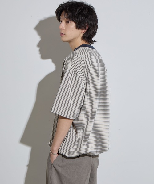 SLICK（スリック） tシャツ 「SLICK/スリック」Micro Border