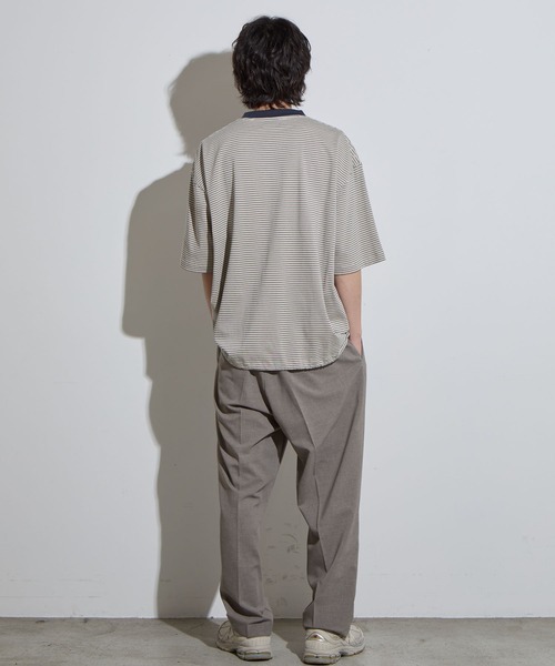 SLICK（スリック） tシャツ 「SLICK/スリック」Micro Border