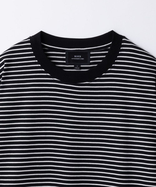 SLICK（スリック） tシャツ 「SLICK/スリック」Micro Border