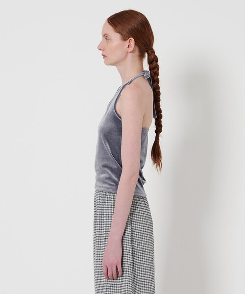 tシャツ 「Steven Alan」ベロア Tシャツ レディース STEVEN ALAN tシャツ 「Steven Alan」ベロア Tシャツ レディース