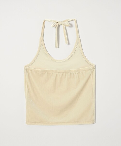 「Steven Alan」ベロア ホルターネック Tシャツ レディース STEVEN ALAN 「Steven Alan」ベロア ホルターネック Tシャツ