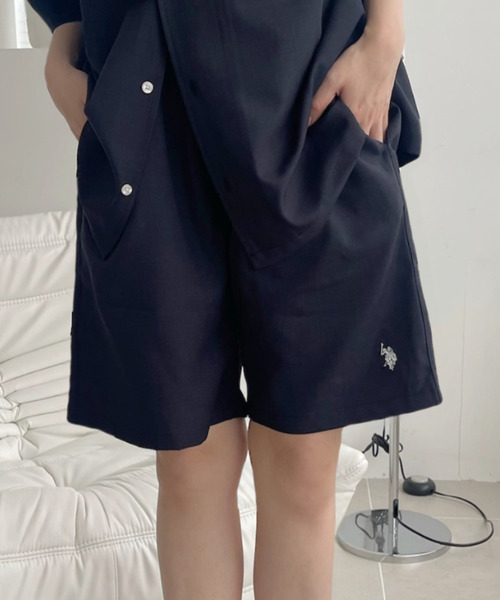 U.S. POLO ASSN.（ユーエスポロアッスン） ハーフパンツ ワイドパンツ