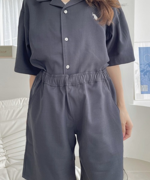 POLO ショートパンツ USサイズ S グレー 新品タグ付き U.S. POLO ASSN. パンツ 「セットアップ可能・メンズ着用可能