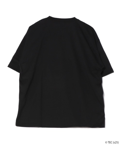 トム＆ジェリーTシャツ　ブラック tシャツ 「公式」トムとジェリー サガラ刺繍Tシャツ レディース