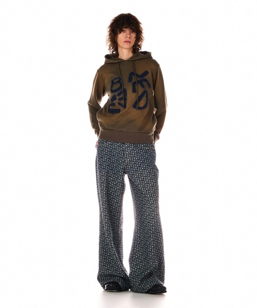 beeden パーカー BEEDEN パーカー FRONT LOGO ZIPUP HOODIE レディース