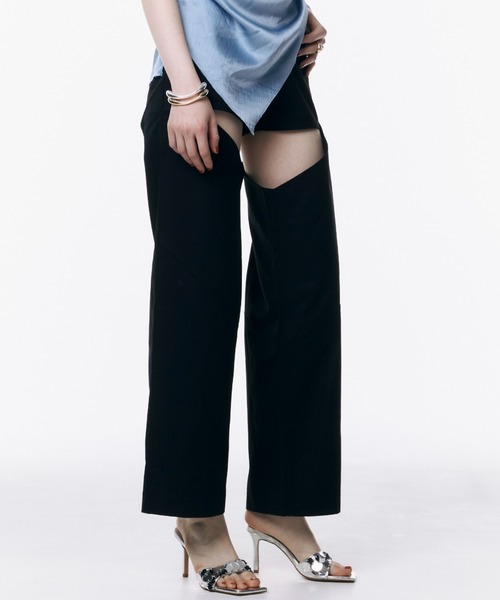 JOSE MOON スラックス パンツ SLIM FRALE PANTS/スリムフレア