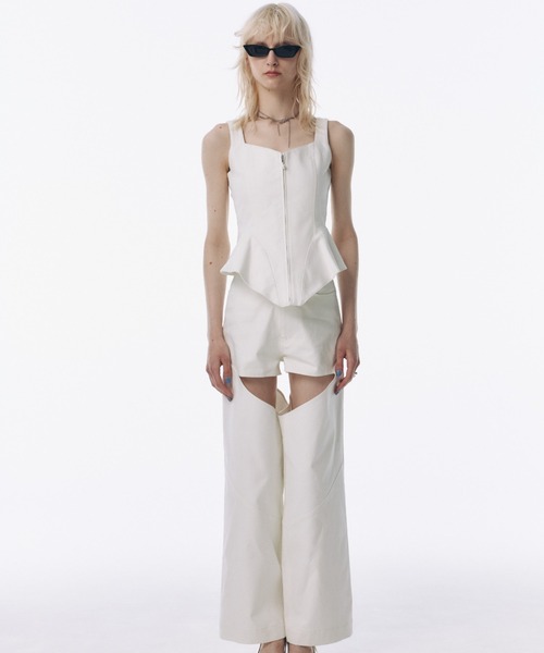 JOSE MOON ジョゼムーン　SLIM FRALE PANTS SLIM FRALE PANTS/スリムフレアパンツ（スラックス）｜JOSE MOON