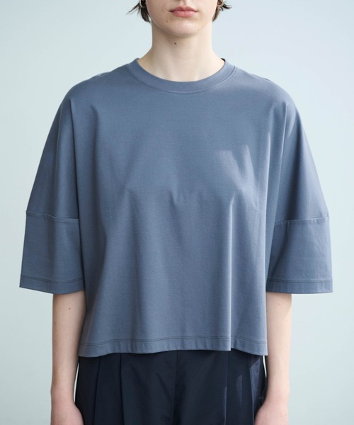 N.O.R.C tシャツ 半袖 フォルムトップス「クールスムース」 レディース
