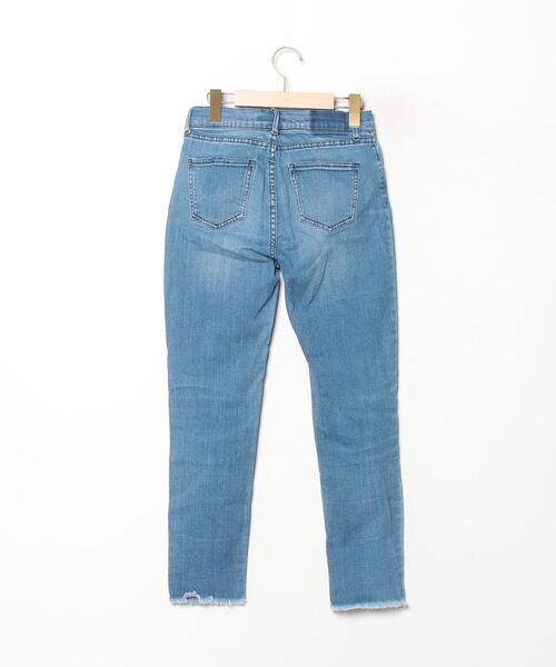 [DISCOAT] обработка Denim брюки MEDIUM голубой женский 