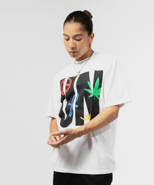UNIQ ユニク スンヨン着用 Tシャツ UNION（ユニオン） tシャツ UNION TOKYO STICKY TEE ユニオン