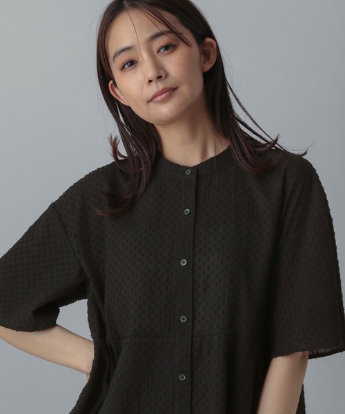 ブラウス シャツ MATINEE LINE/ドットティアードシャツ/495656 レディース | GLOBAL WORK | 01