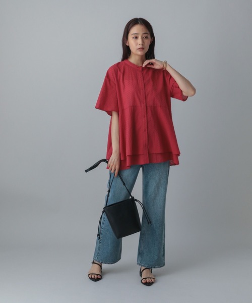 ブラウス シャツ MATINEE LINE/ドットティアードシャツ/495656 レディース | GLOBAL WORK | 14