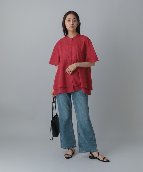 ブラウス シャツ MATINEE LINE/ドットティアードシャツ/495656 レディース | GLOBAL WORK | 16
