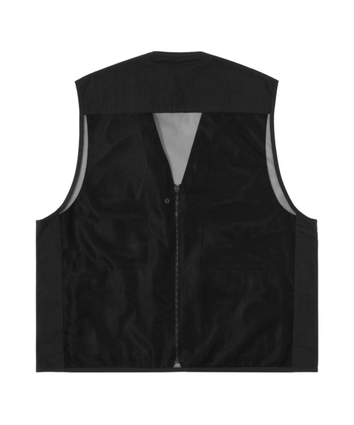 ジャケット・アウター HUF NYLON VEST BIG BLOCK NYLON VEST / HUF ハフ ナイロン ベスト（ブルゾン