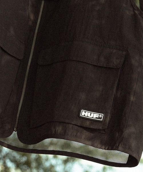 HUF ブルゾン アウター MILLENIUM OD VEST / ベスト メンズ