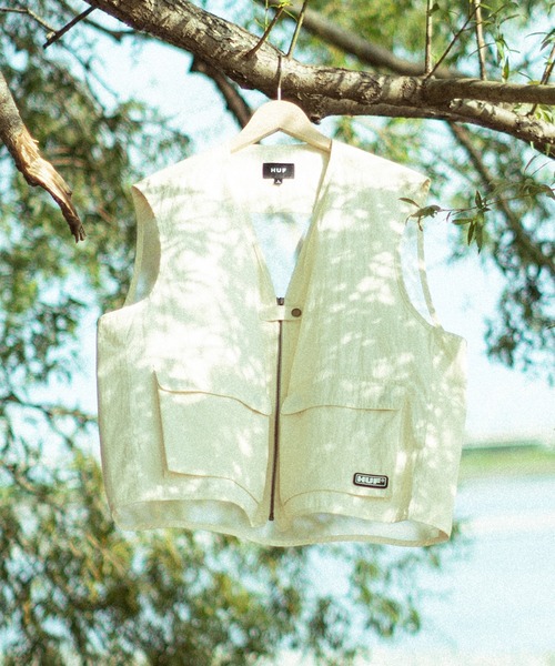 HUF ブルゾン アウター MILLENIUM OD VEST / ベスト メンズ
