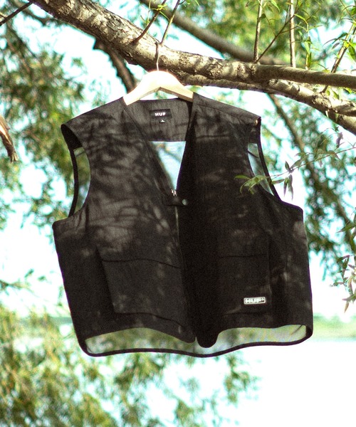 HUF ブルゾン アウター MILLENIUM OD VEST / ベスト メンズ