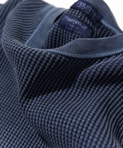 「NAUTICA」 半袖Tシャツ LARGE チャコールグレー メンズ