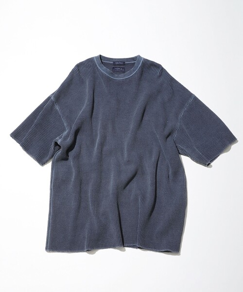「NAUTICA」 半袖Tシャツ LARGE チャコールグレー メンズ