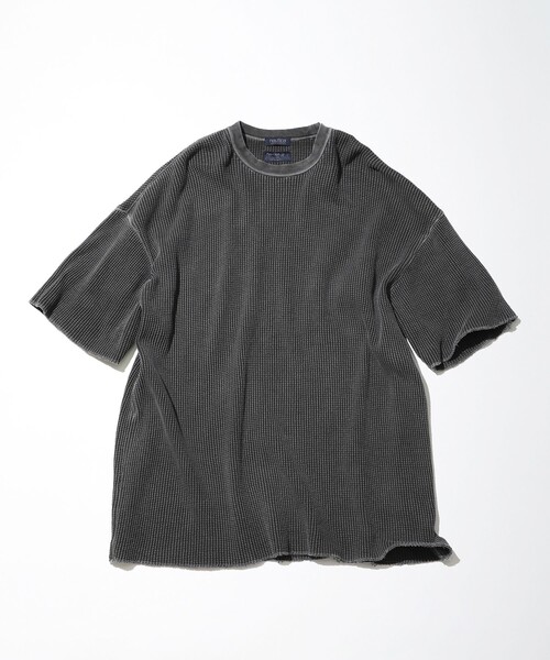 「NAUTICA」 半袖Tシャツ LARGE チャコールグレー メンズ