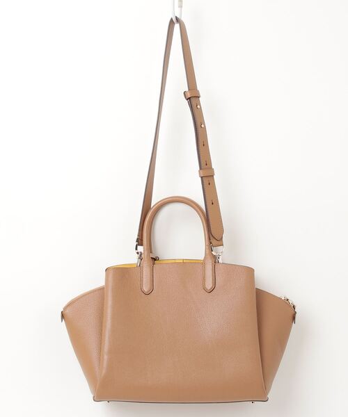 kate spade 2wayハンドバッグ ブラウン レザー kate spade NEW YORK 「kate new york」 2WAYバッグ ONESIZE