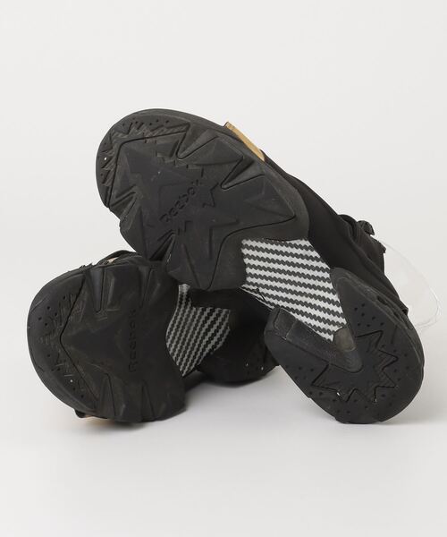 「Reebok」 フラットサンダル 24 ブラック レディース_画像3