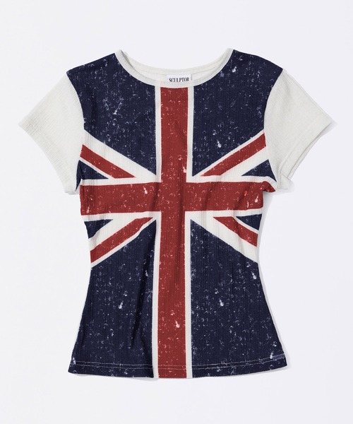tシャツ Union Jack Baby Tee レディース メンズ