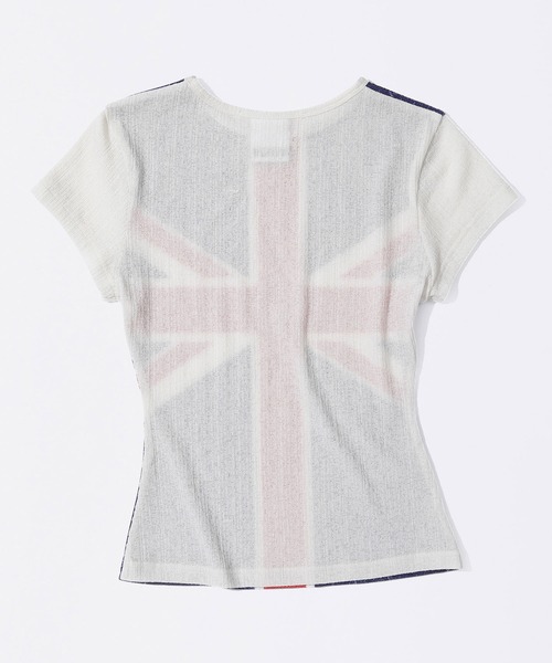 SCULPTOR tシャツ Union Jack Baby Tee レディース メンズ