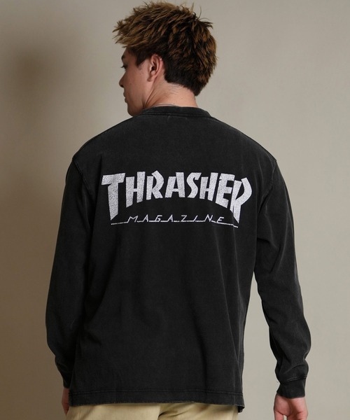 THRASHER（スラッシャー） tシャツ 長袖 Tシャツ ロンT バックプリント